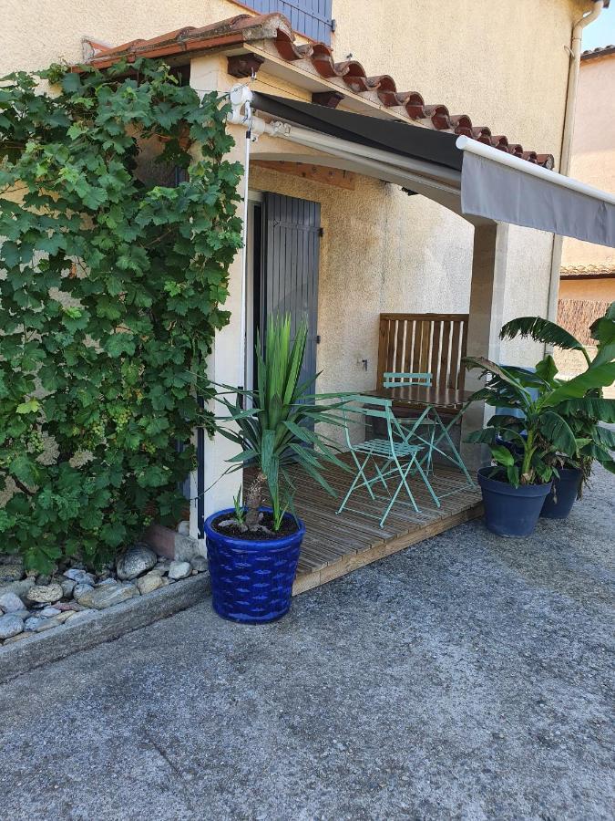 דירות ארגלס-סור-מר T2 Jusqu'A 4 Personnes En Rez-De-Jardin De Maison, Avec Piscine, Draps Et Serviettes De Toilette Fournis מראה חיצוני תמונה
